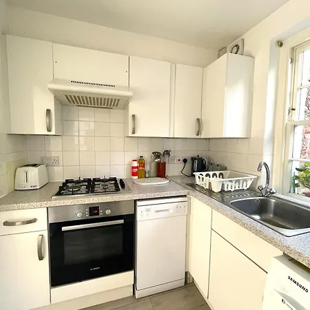 Georgian Garden Flat In Clifton 布里斯托